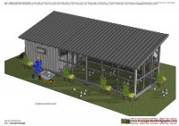 L110 - Chicken Coop Plans - Chicken Coop Design - How To Build A Chicken Coop_04